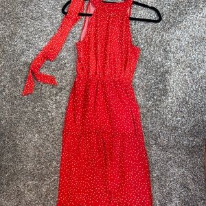 Maxi Red flow Dress